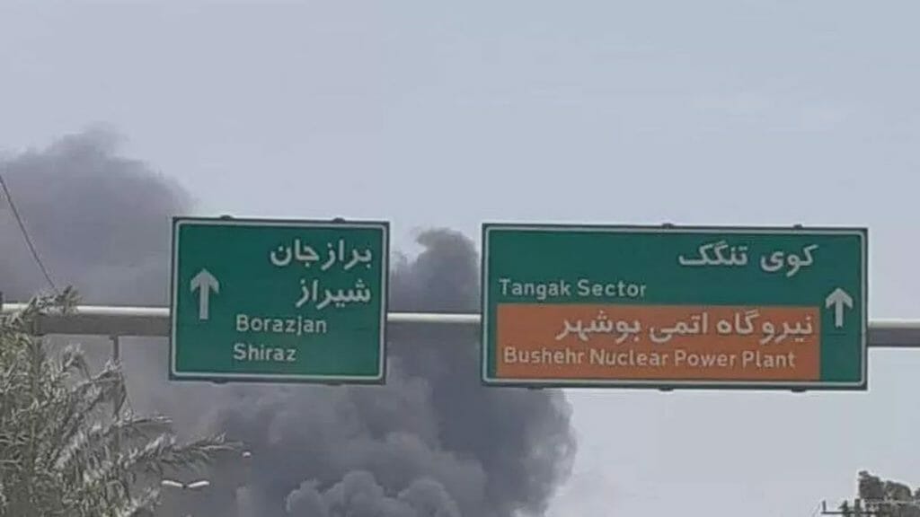 Im Hafen von Bushehr ereignete sich eine der Explosionen der letzen Wochen