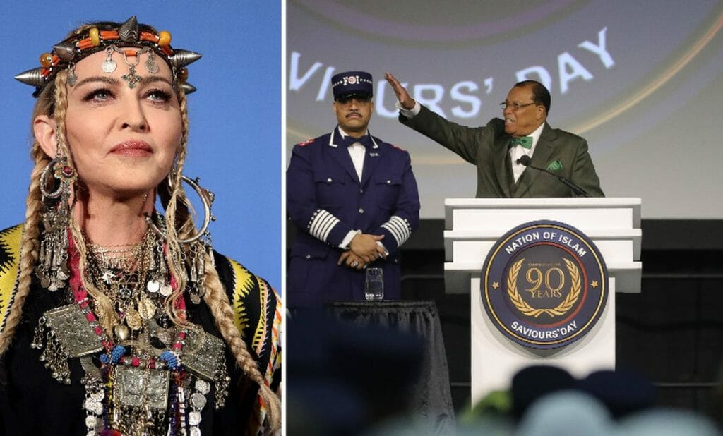 Madonna veröffentlicht Video des antisemitischen Nation-of-Islam-Führers Louis Farrakhan