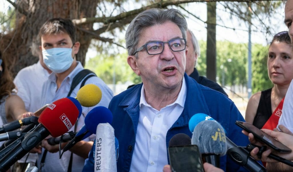Der französische Linkspolitiker Jean-Luc Melenchon steht wegen antisemitischer Aussagen in der Kritik