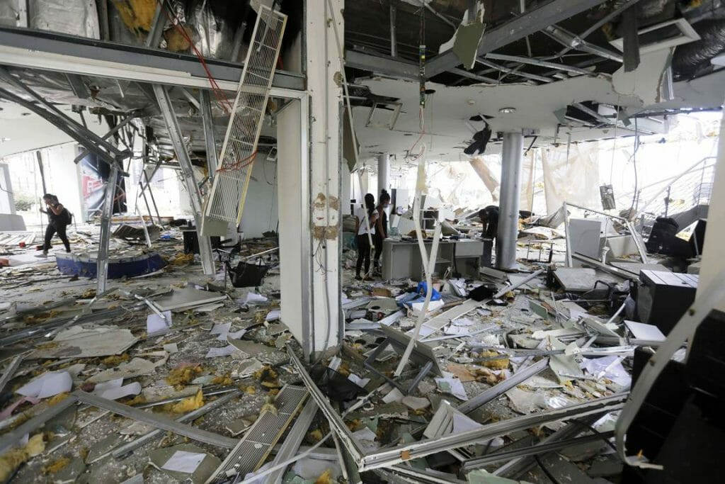 Beirut könnte die Hilfe israelische Such- und Rettungsteams gut gebrauchen. (imago images/ZUMA Wire)