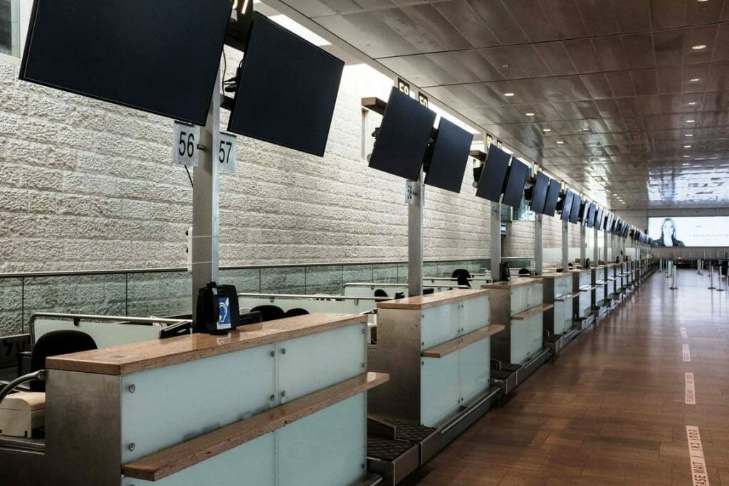 Der Terminal von Israels größtem Flughafen ist seit Monaten weitgehend verwaist. (imago images/ZUMA Wire)
