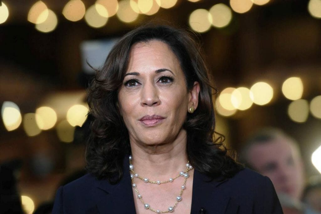 Kamala Harris, Demokratische Vizepräsidentschaftskandidatin. (imago images/MediaPunch)