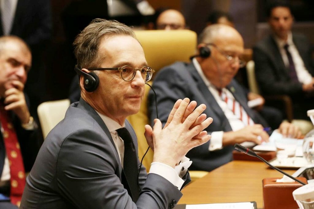 Deutschlands Außenminister Heiko Maas tritt für Strafmaßnahmen wegen Verstößen gegen das Waffenembargo in Libyen ein. (imago images/Xinhua)
