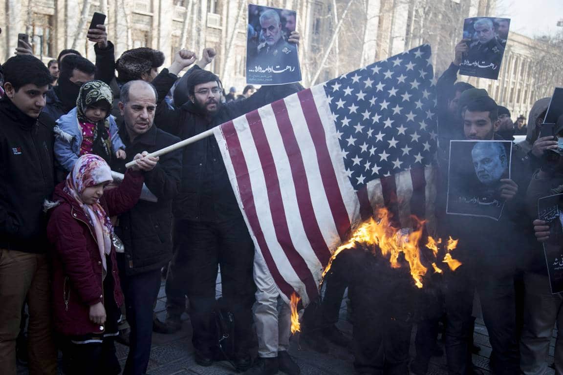 Für das iranische Regime ist der Hass auf die USA unverzichtbar. (imago images/ZUMA Press)