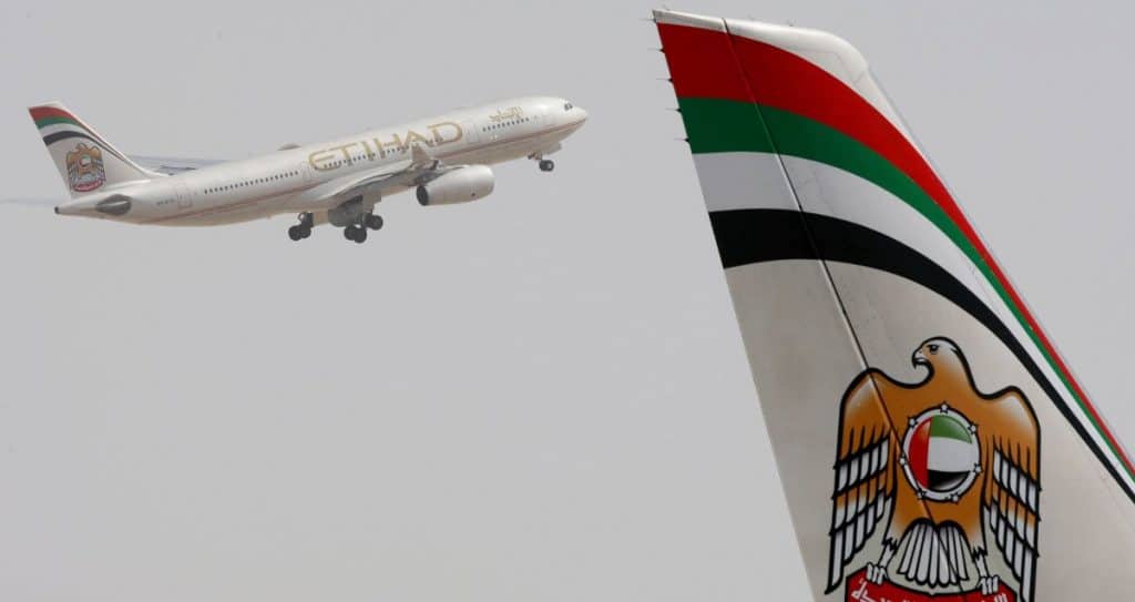 Der kürzliche aufgehobene Israelboykott der VAE galt auch für die Fluglinie Etihad