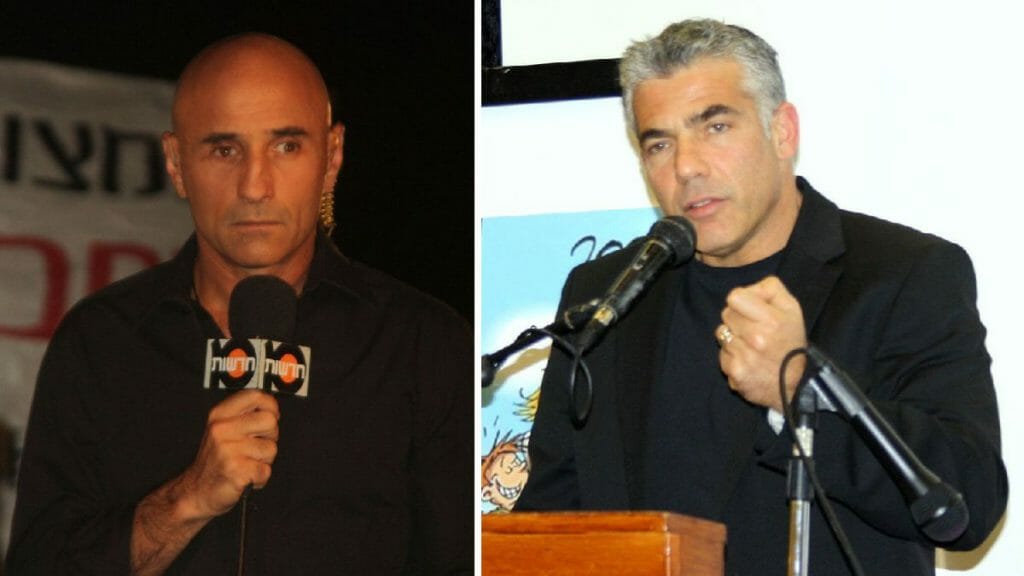 Yesh-Atid-Politiker Shelach (li.) fordert Parteichef Lapid (re.) heraus