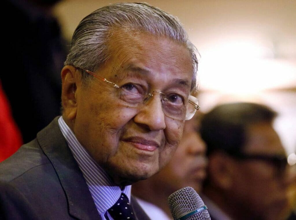 Millionen Franzosen töten? Für Mahathir Mohammed kein Poblem. (© imago images/HBLnetwork)
