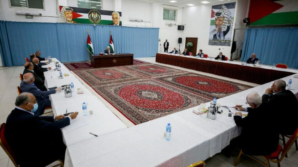 Treffen der palästinensischen Führung in Ramallah