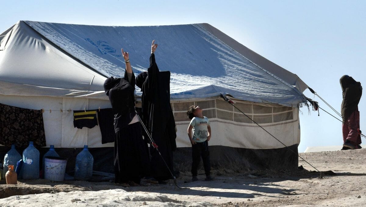 Im syrsichen Lager al-Hol sind auch IS-Kämpfer und deren Angehörige interniert