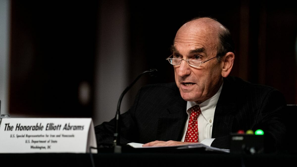 Der US-Gesandte für den Iran Elliott Abrams