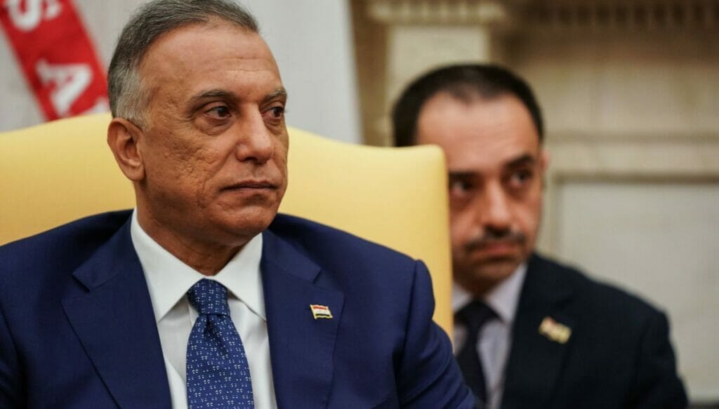 Der irakische Premierminister Mustafa al-Kadhimi