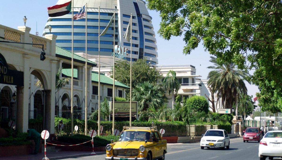 Die sudanesische Hauptstadt Khartoum