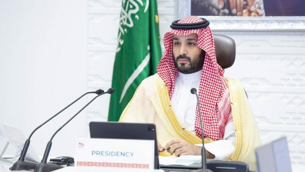 Der saudische Thonfolger Mohammed bin Salman