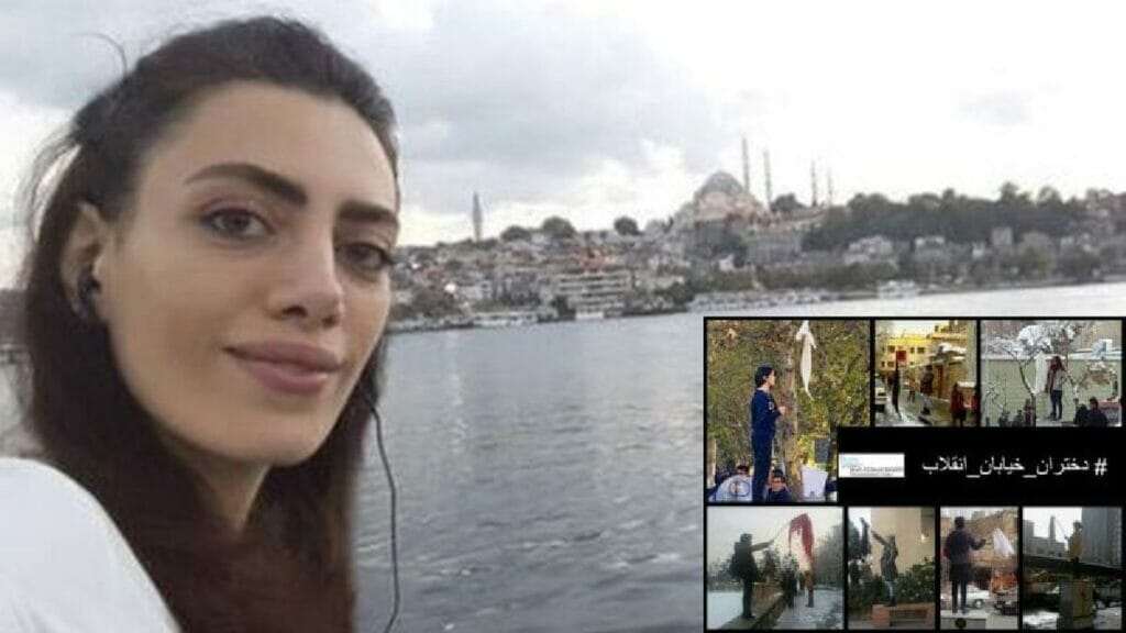 Die iranische Antikopftuch-Aktivistin Nasibeh Shemsai ist in der Türkei von Abschiebung bedroht