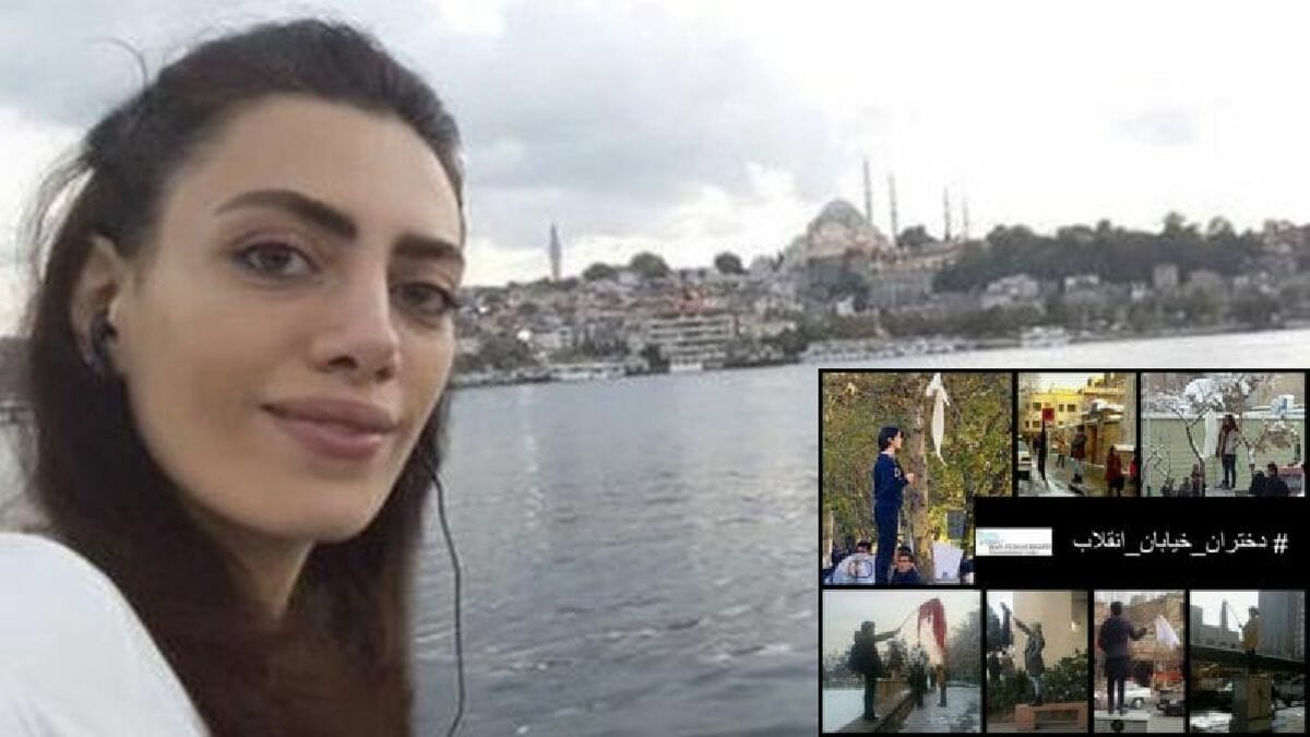 Die iranische Antikopftuch-Aktivistin Nasibeh Shemsai ist in der Türkei von Abschiebung bedroht
