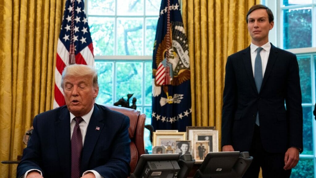 Der Chef-Berater des Weißen Hauses Jared Kushner