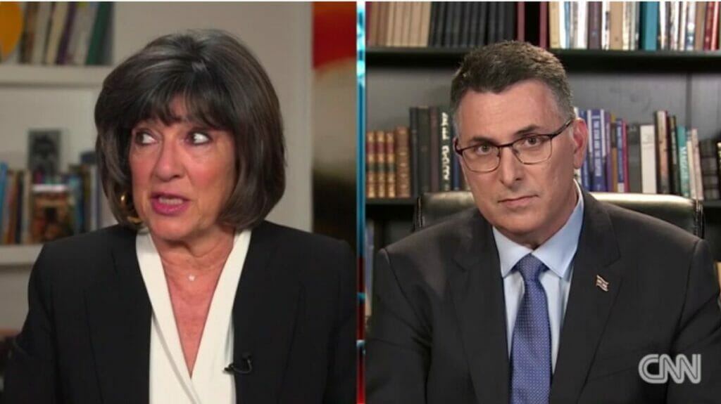 Christiane Amanpour kann nicht fassen, dass die Palästinensische Autonomiebehörde für die Impfungen zuständig sein soll