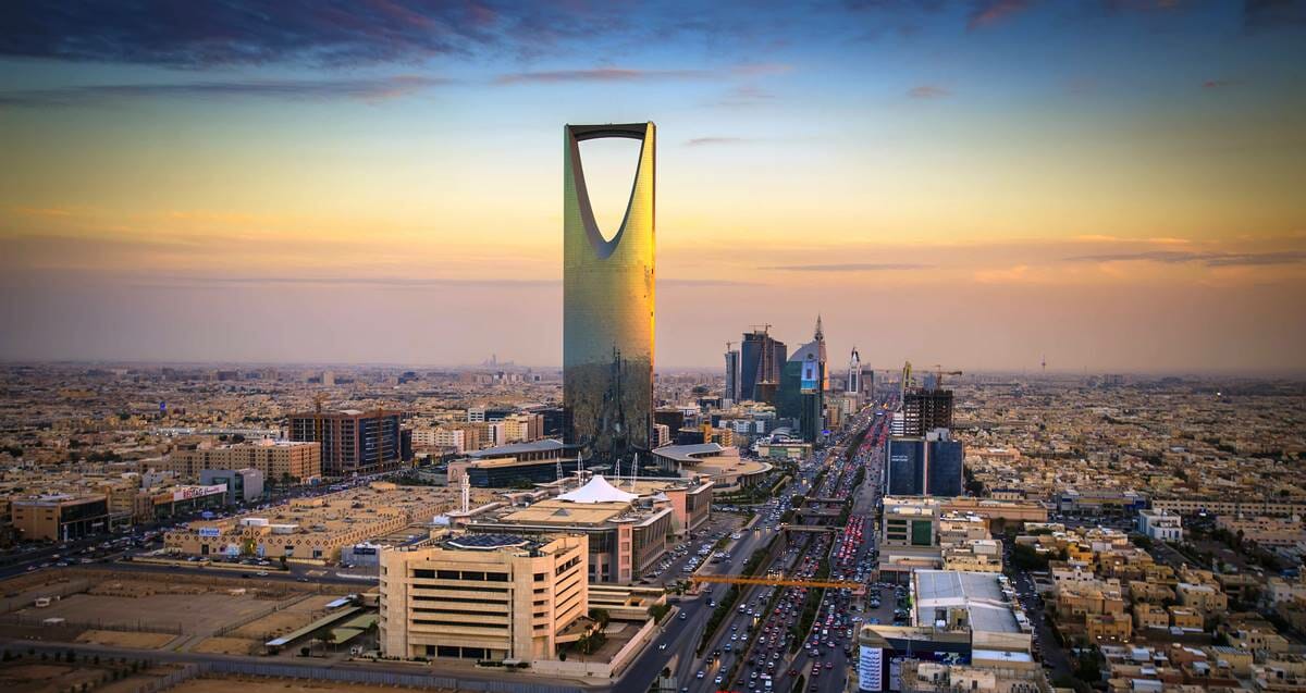 Eine ballistische Rakete der Huthis wurde über Riad abgefangen, der Hauptstadt Saudi-Arabiens. (© imago images/Design Pics)