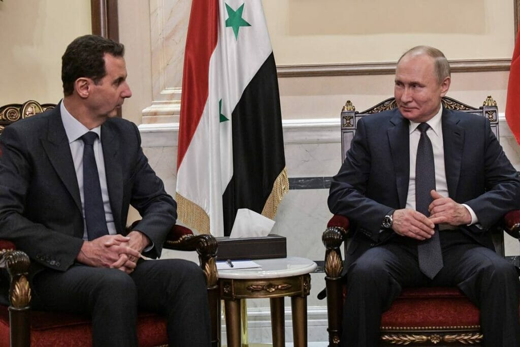 Syriens Diktator Bashar al-Assad weiß, wem er sein Überleben zu verdanken hat. (© imago images/ITAR-TASS)