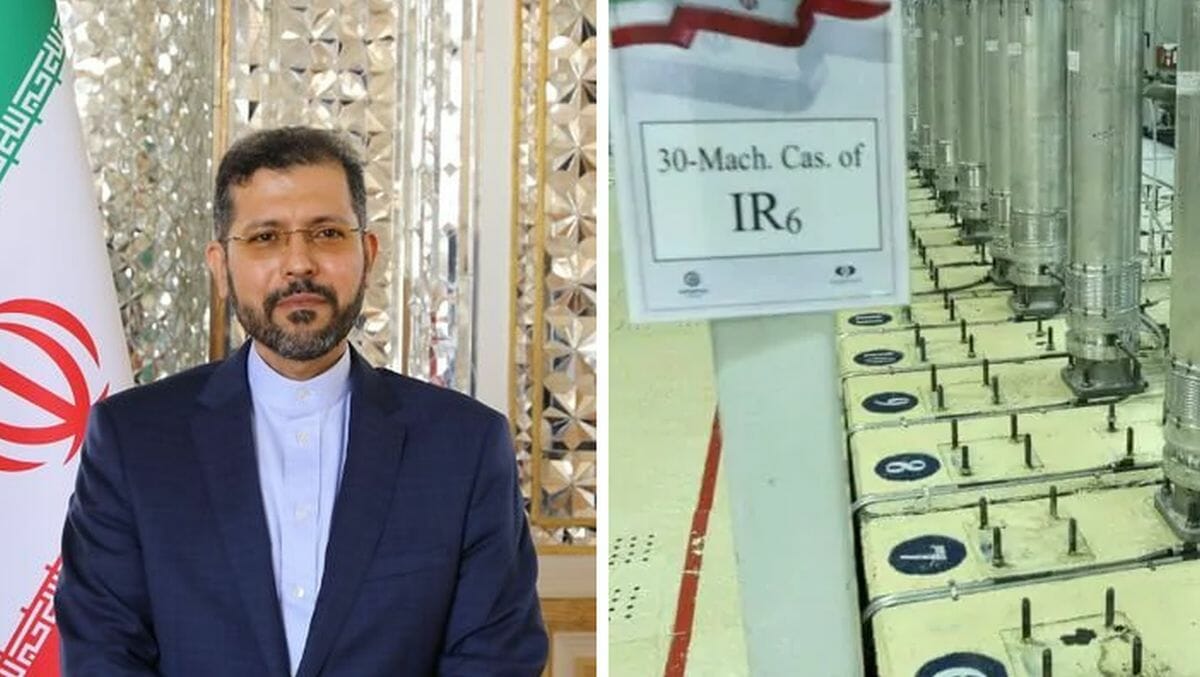 Der Sprecher des iranischen Außenministeriums Saeed Khatibzadeh