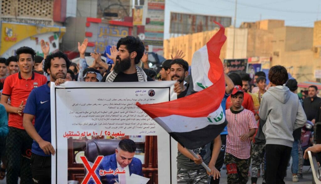 Seit 2019 finden in der südirakischen Stadt Nasiriyah Proteste statt