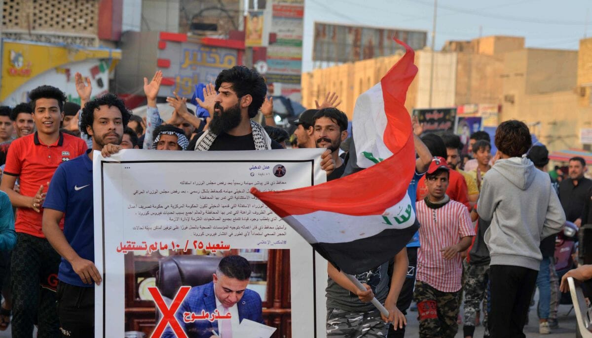 Seit 2019 finden in der südirakischen Stadt Nasiriyah Proteste statt