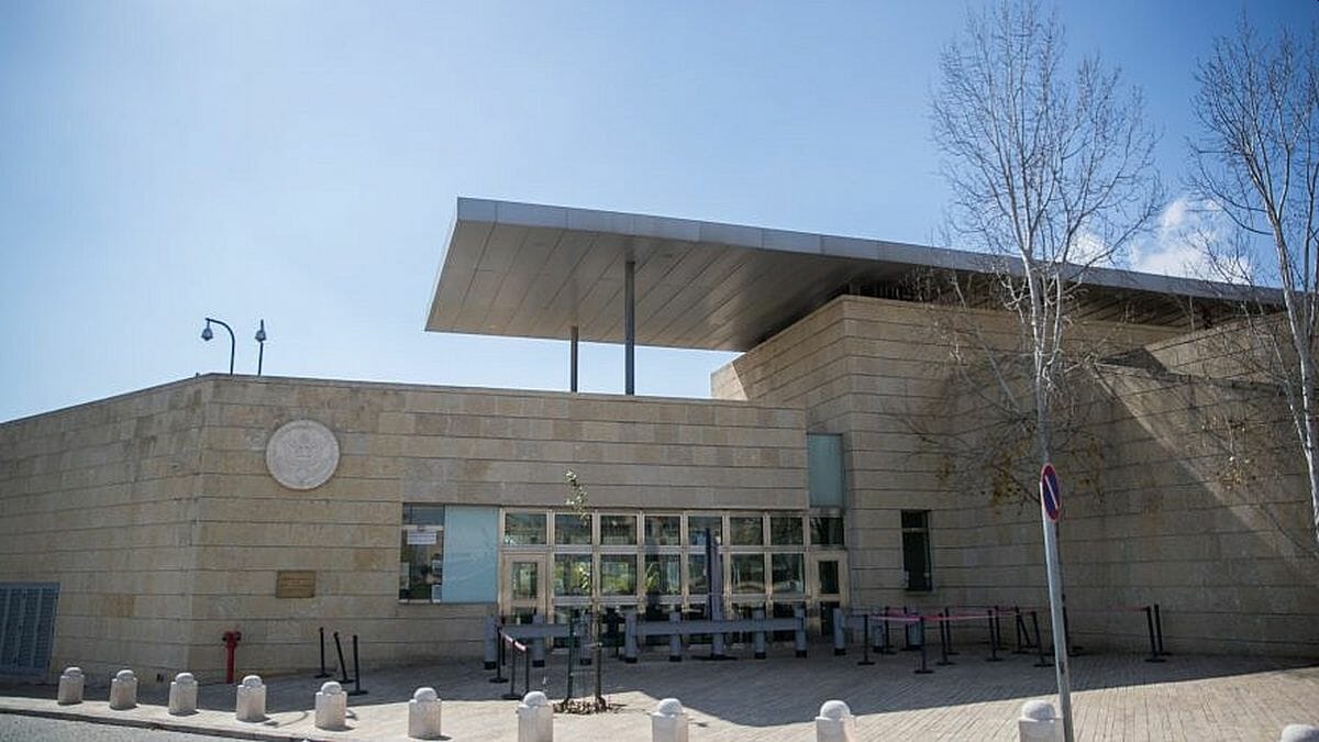 Die US-Botschaft in Jerusalem