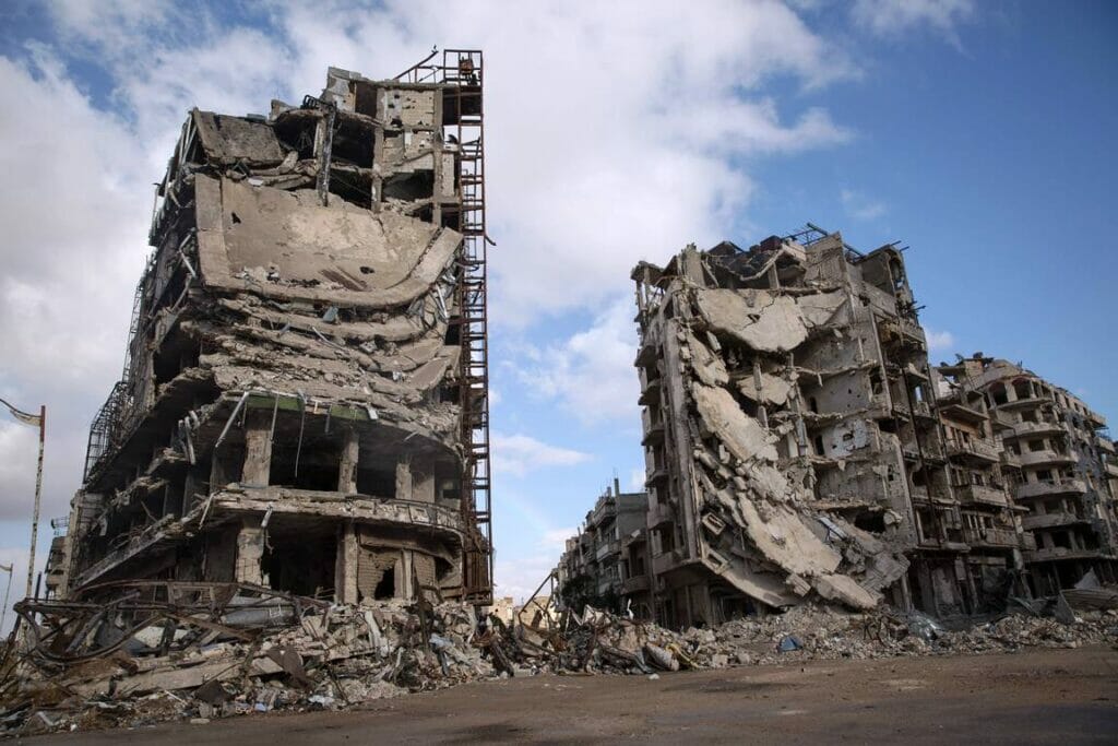 An der Rückeroberung von Homs waren auch Söldner der Gruppe Wagner beteiligt. (© imago images/ZUMA Wire)