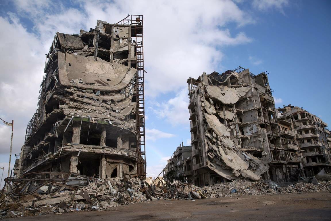 An der Rückeroberung von Homs waren auch Söldner der Gruppe Wagner beteiligt. (© imago images/ZUMA Wire)