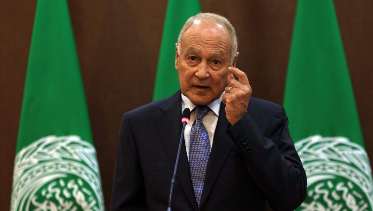 Generalsekretär der Arabischen Liga, Ahmed Aboul Gheit, verurteilt tschechischen Schritt in Jerusalem