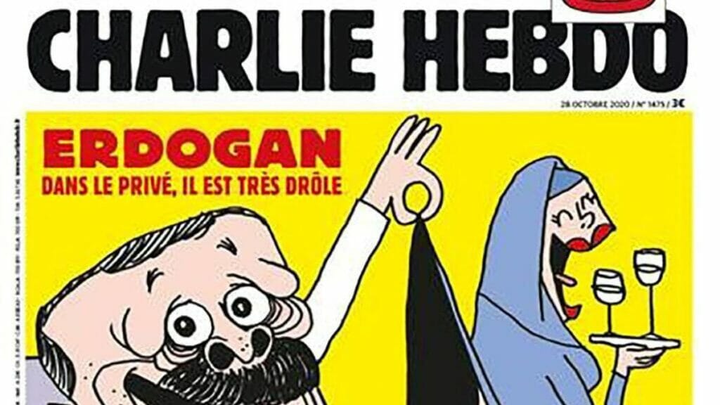 Erdogan-Karikatur der französischen Satirezeitschrift Charlie Hebdo