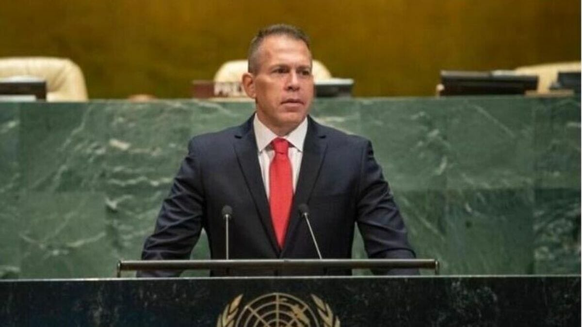 Israels UNO-Botschafter Gilad Erdan