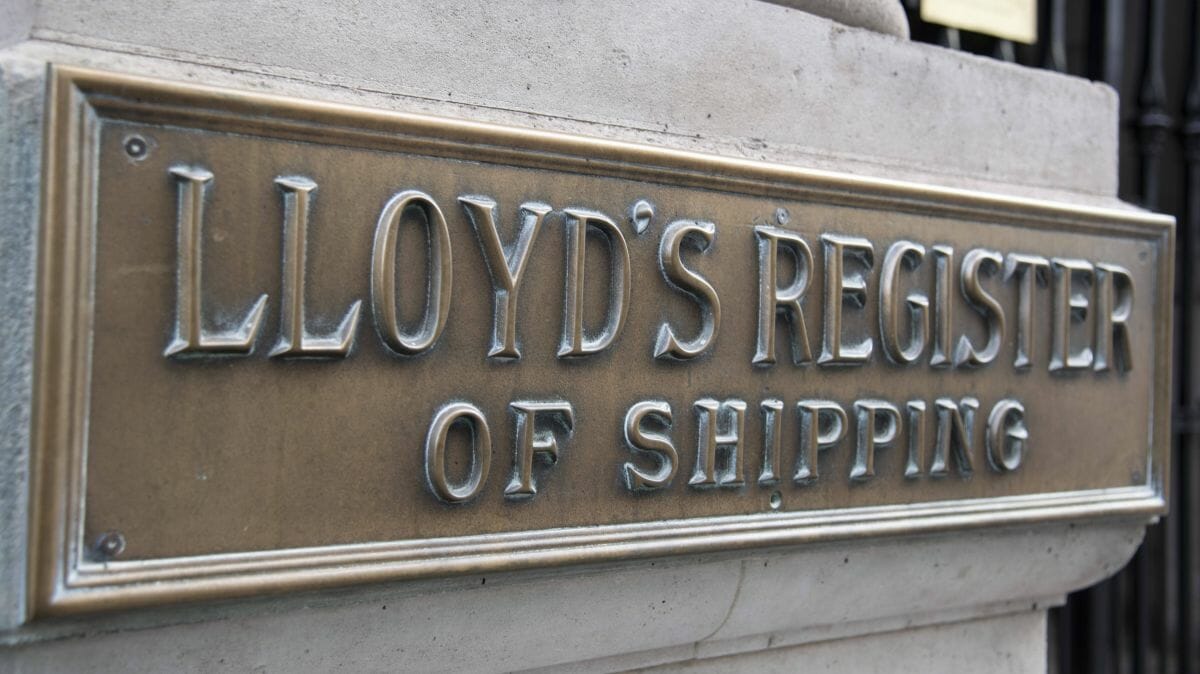 Lloyd's Register of Shipping in London