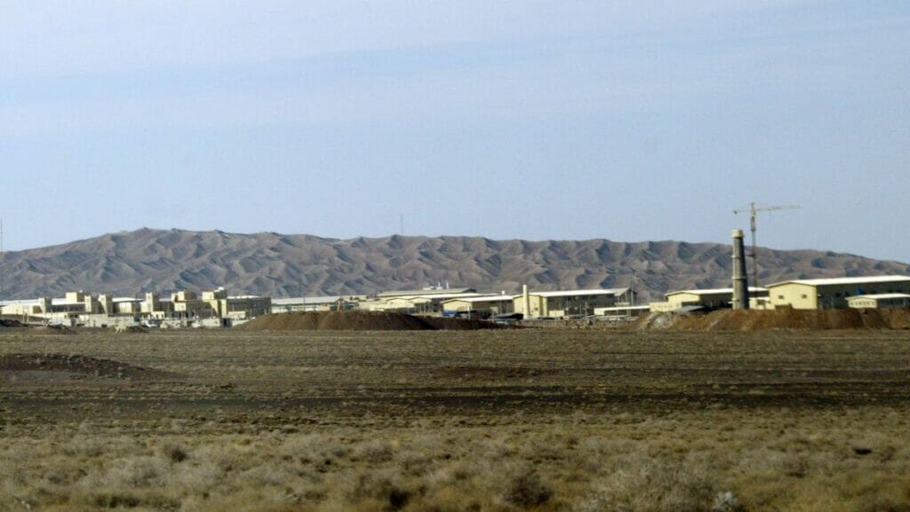 Die iranische Urananreichungsanlage in Natanz