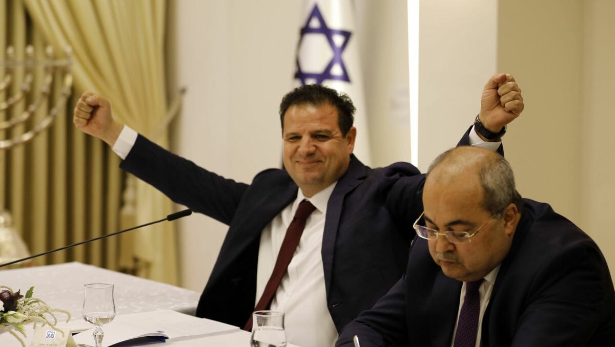 Vorsitzender der Vereinten Arabischen Liste, Ayman Odeh