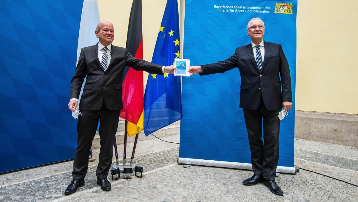 Präsentation des bayerischen Verfassungsschutzberichts 2020