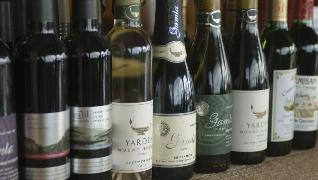 Diverse israelische Weine