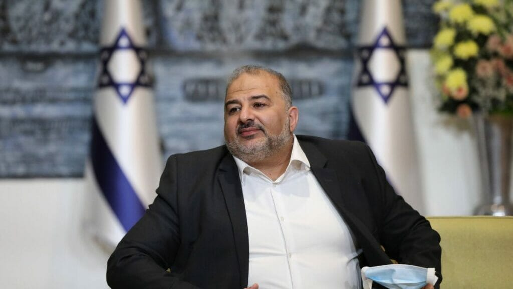 Mansour Abbas, der Vorsitzende der arabische Partei Ra’am