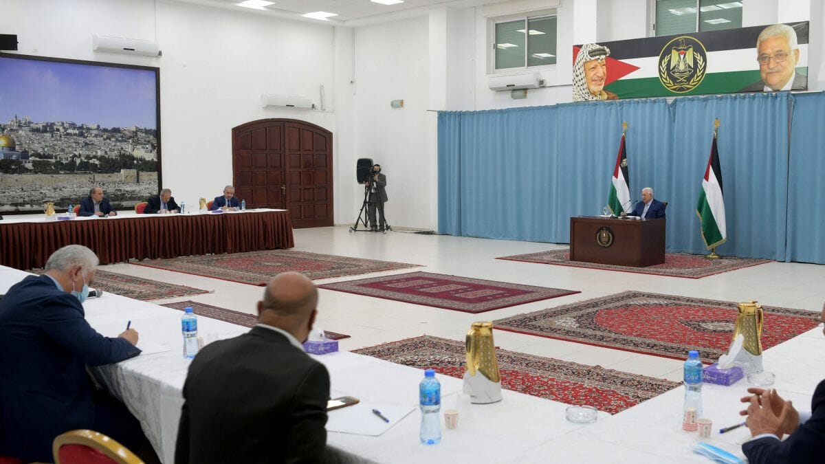 Sitzung des Zentralkomitees von Abbas' Fatah-Fraktion