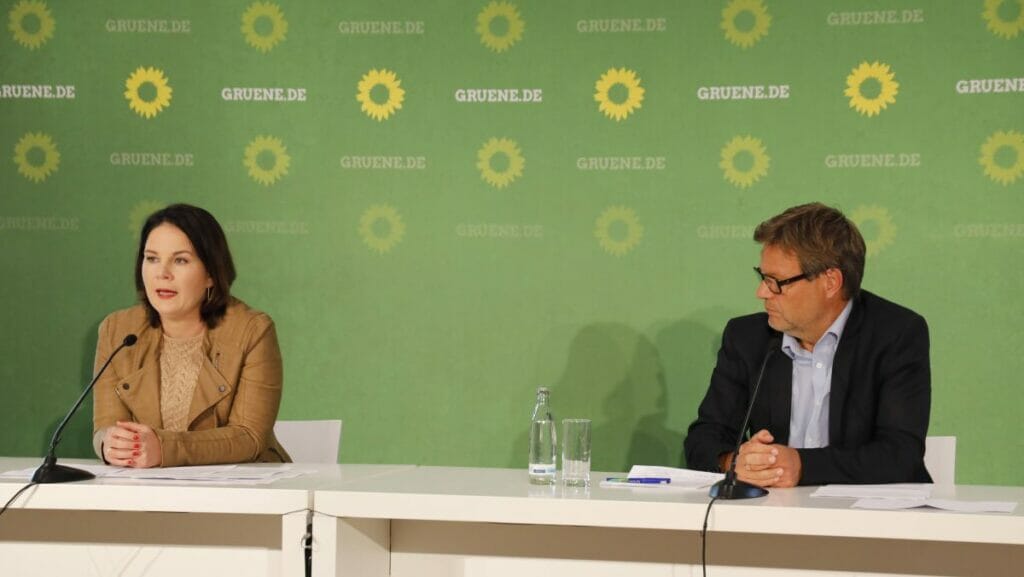 Annalena Baerbock und Robert Habeck