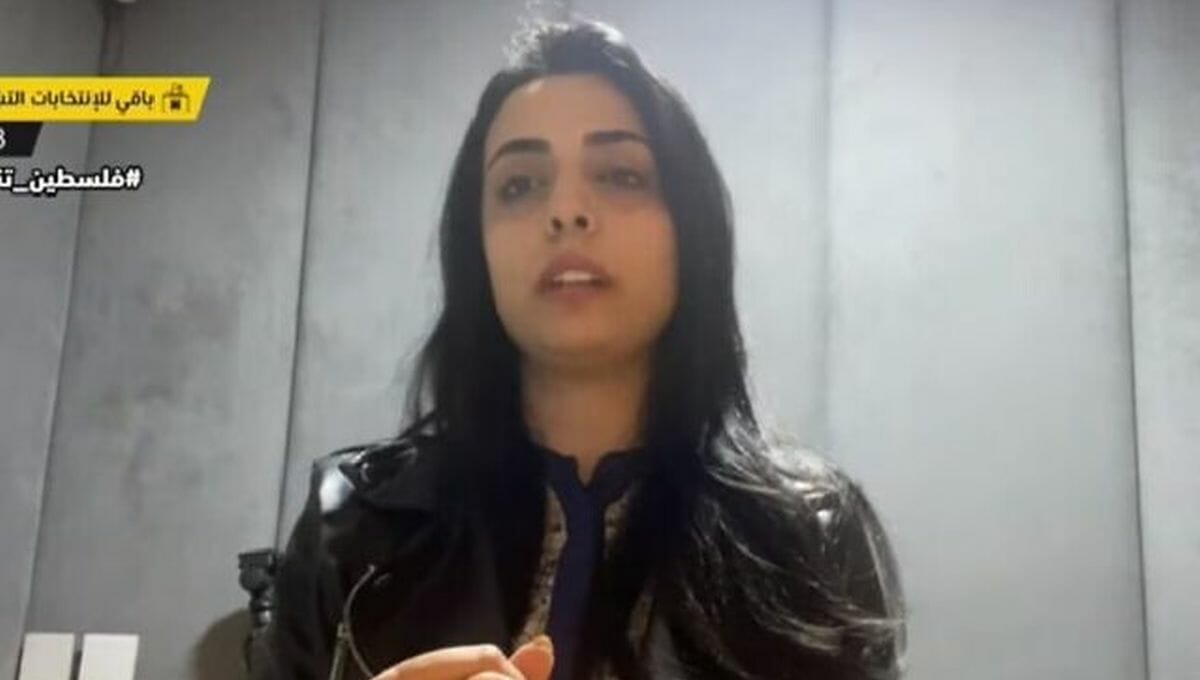 Die palästinensische Journalistin Riwa Murshid