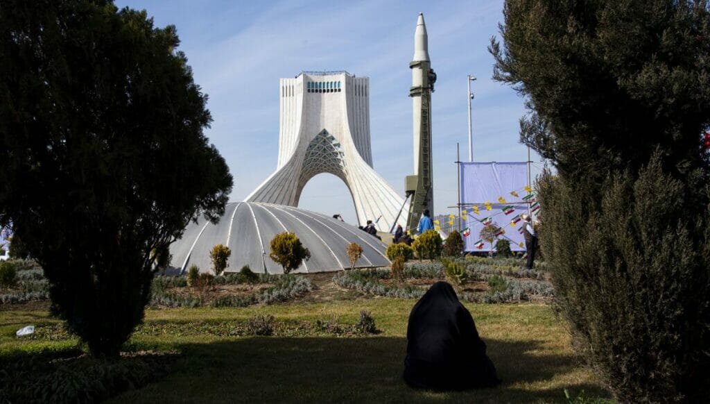 Rakete in Teheran am Jahrestag der Islamischen Revolution