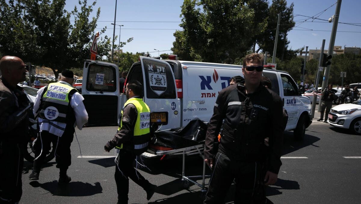 Kurz nach Ende des Hamas-Raketenbeschusses kam es in Jerusalem wieder zu einem Terrorangriff mit einem Messer