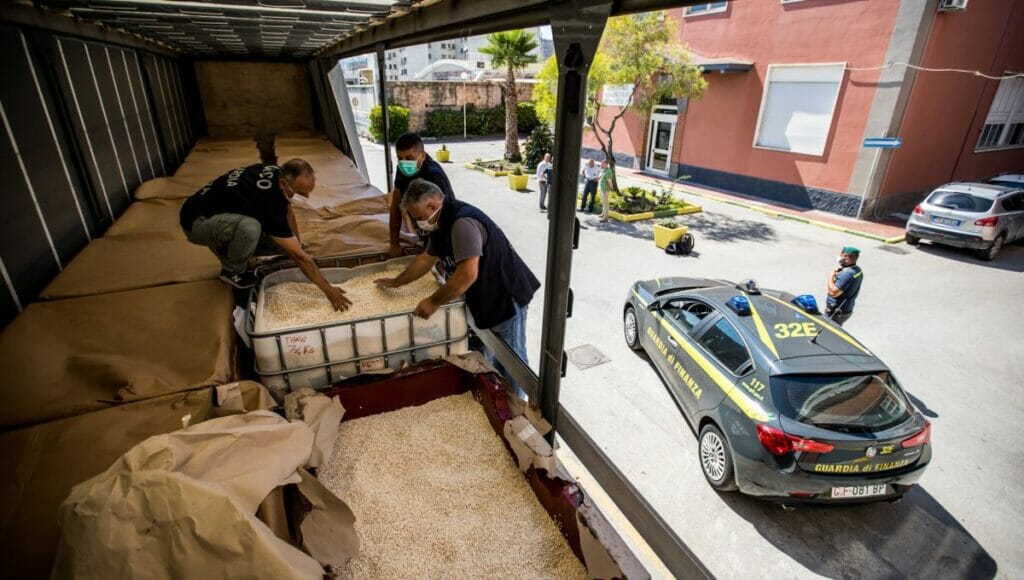 Italienische Polizei beschlagnahmt LKW mit synthetischen Drogen aus Syrien