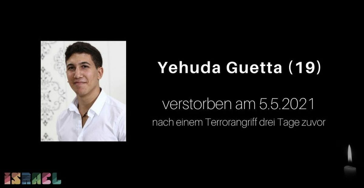 Der im Zuge eines Terrorangriffs getötetet Yehuda Guetta