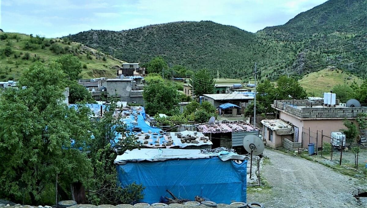 Das Dorf Kesta im Irak musste wegen türkischer Angriffe evakuiert werden