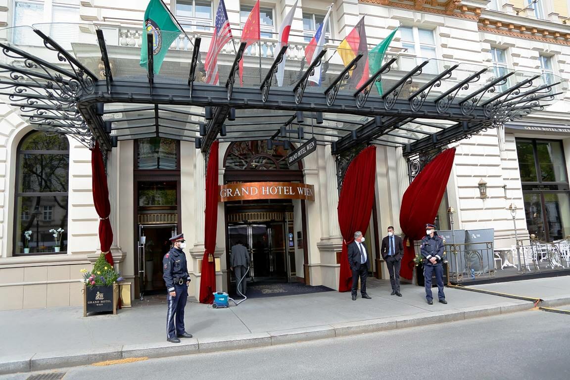 Die Atomverhandlungen mit dem Iran in Wien scheinen zunehmend schwieriger zu werden. (© imago images/Viennareport)
