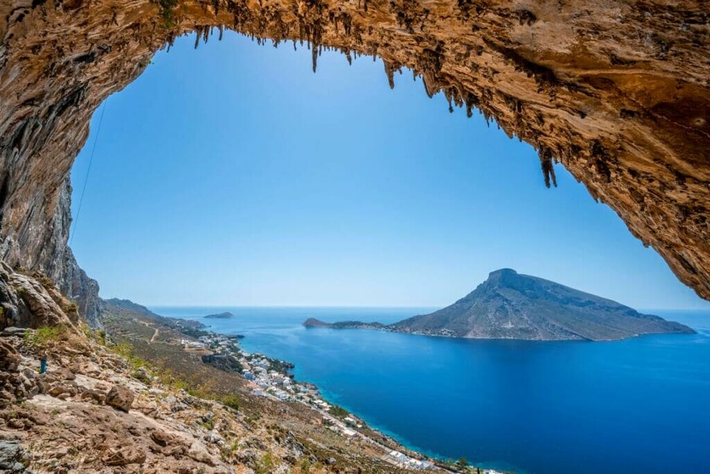 Auf der Insel Telendos in der östlichen Ägäis. (© imago images/imagebroker)
