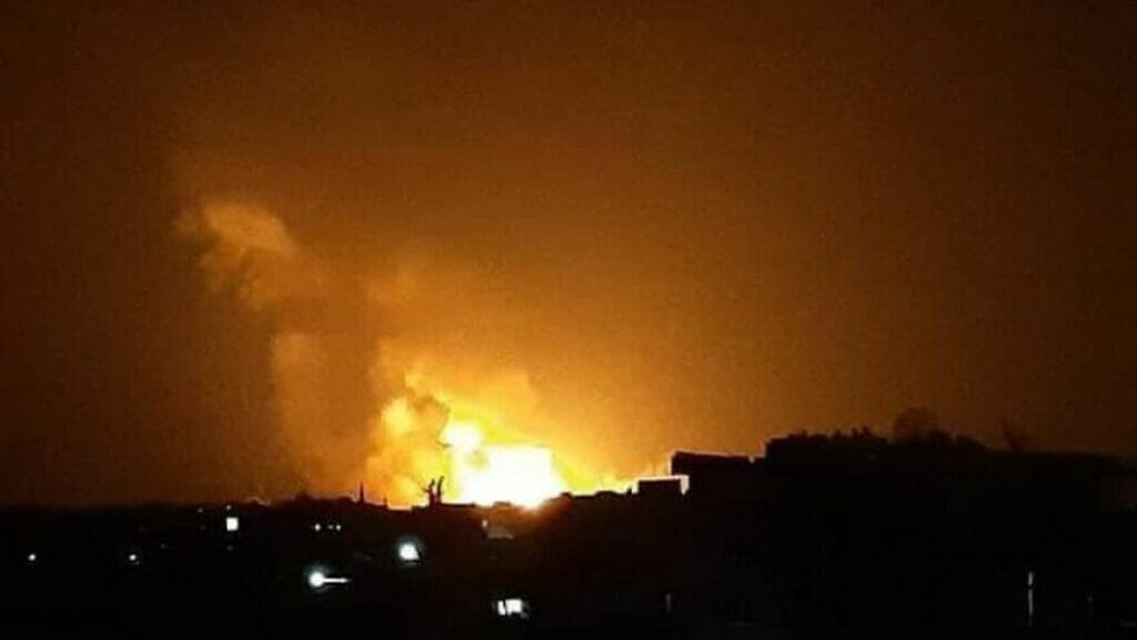Israelischer Luftangriff in Syrien