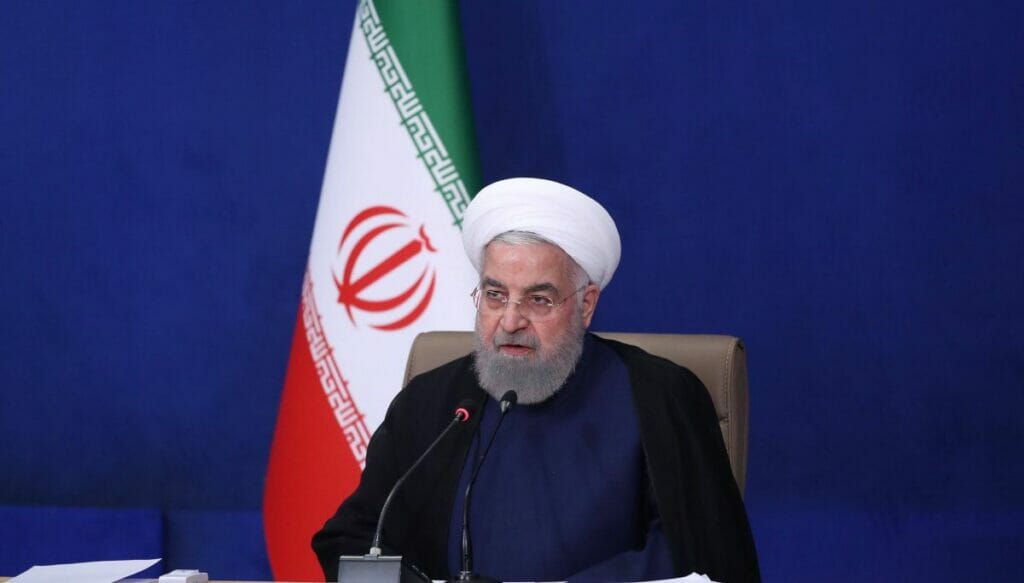 Irans Noch-Präsident Rohani droht mit 90{a7b8b9982d1bbdc5e1caab033d30320c7a19bdb9cd0371a3252625f5cda85985}iger Urananreicherung